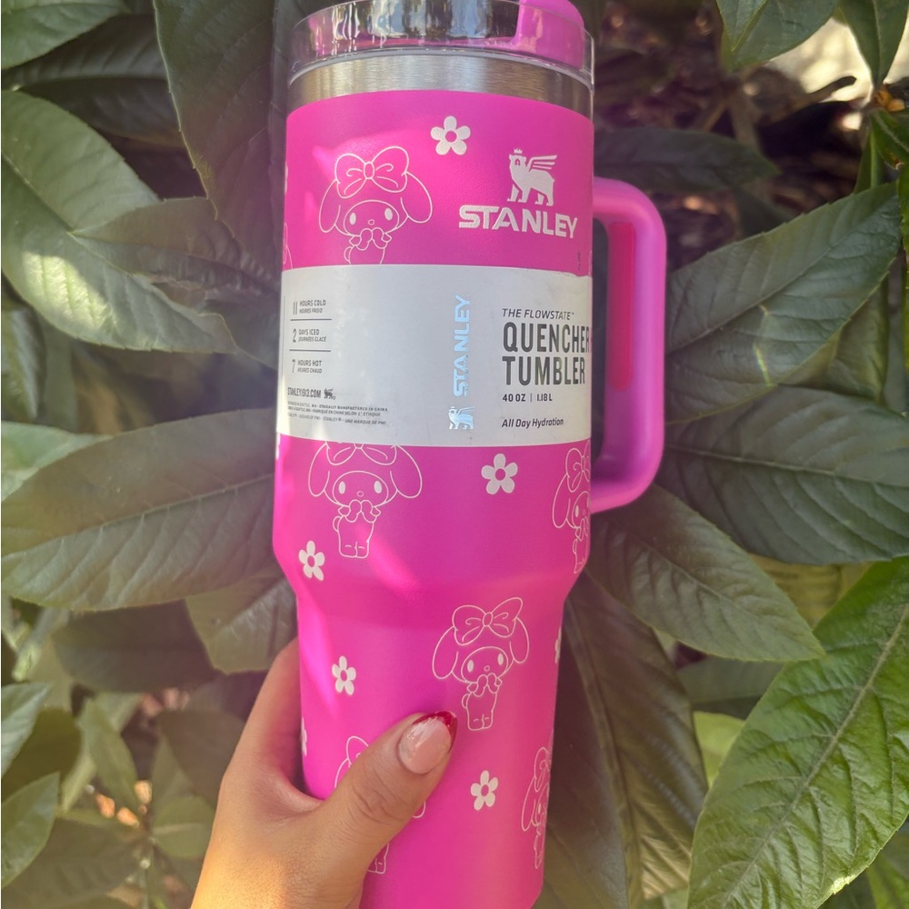 Stanley Pink Floral Quencher Tumbler